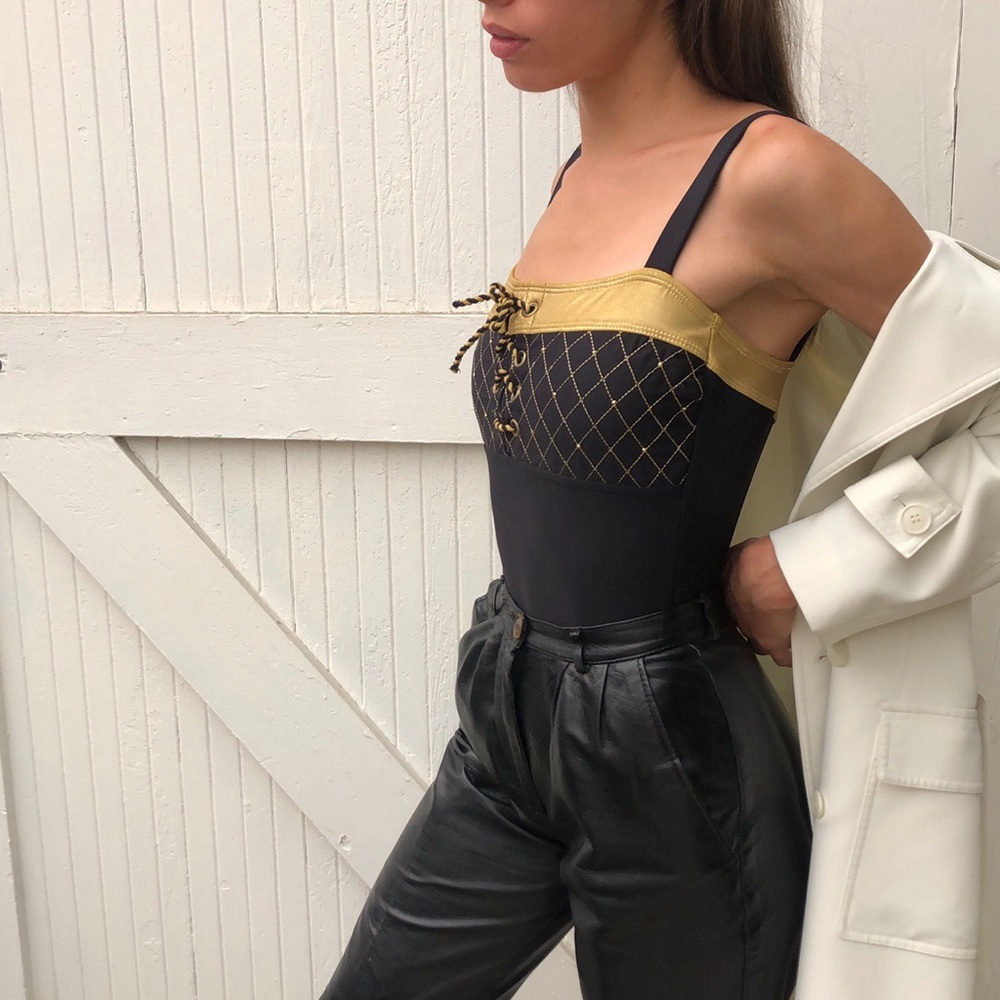 Vintage St. John swimsuit one-piece. Size 6.